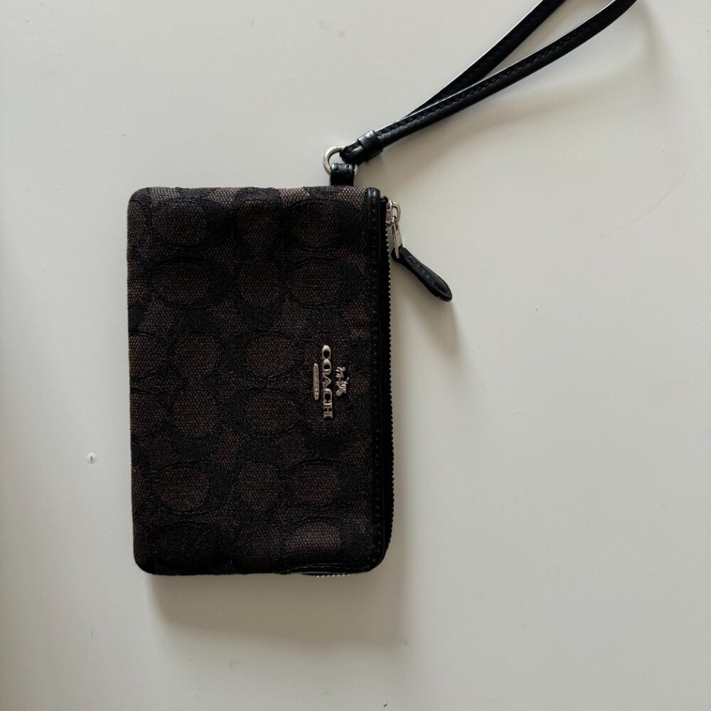 Coach black wristlet - Picture 3 of 3